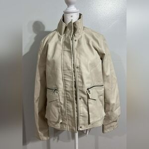 New Baccini Women's Cream Bomber Jacket